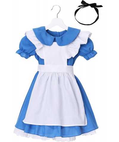 Deluxe Toddler Alice in Wonderland Costume Alice in Wonderland Dress for Girls $64.79 Kids' Costumes