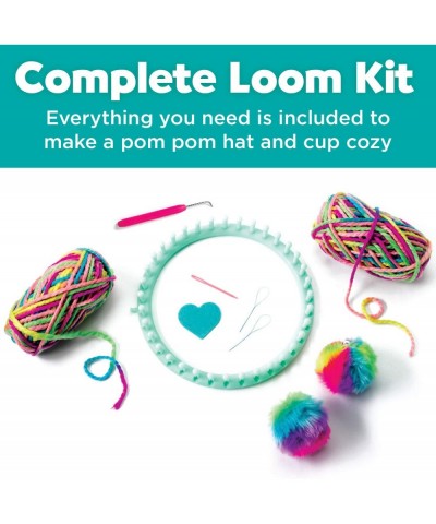 Quick Knit Loom Kit - Knitting Kit for Kids Make Your Own Pom Pom Hat And Accessories Knitting Loom Crafts for Kids $25.09 Ki...