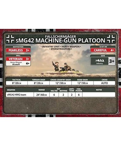 Flames of War: Late War: German: Fallschirmjager HMG Platoon (GE770) $22.67 Game Accessories