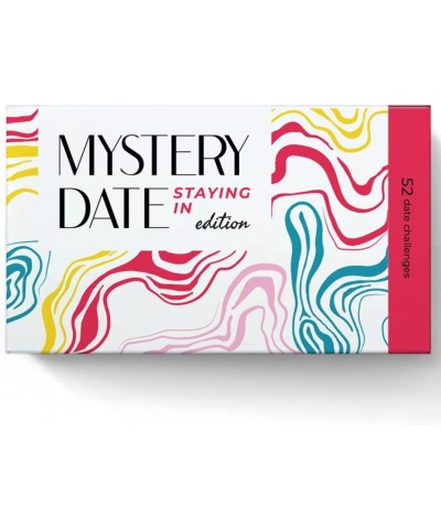 Mystery Date Staying in Edition - 52 Scratch Off at-Home Date Idea Cards with 52 Conversation Starters $28.10 Card Games