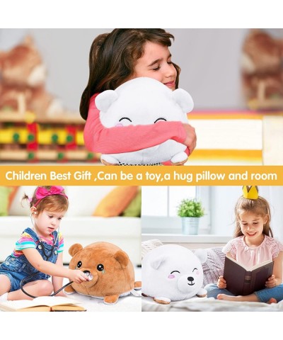 Double-Sided Flip Plush Toy Reversible Polar Bear Stuffed Animal Mood Plush Flip Show Your Mood at All Times (Bear) $18.04 St...