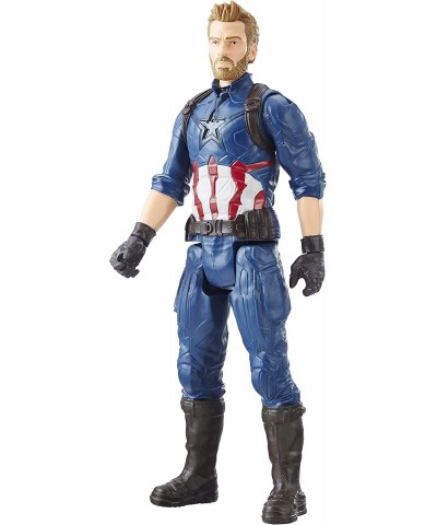 Marvel Infinity War Titan Hero Series Captain America with Titan Hero Power FX Port $18.64 Action Figures