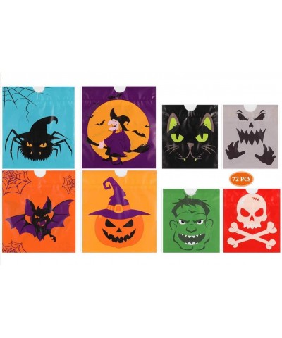 72 Pack Halloween Bags Drawstring Goody Bags Bulk for Halloween Party Goodie Favors Halloween Treat Bags Trick or Treat Party...