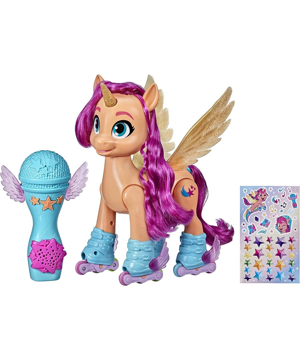 My Little Pony: A New Generation Movie Sing 'N Skate Sunny Starscout - Interactive 9-Inch Remote Control Toy with 50 Reaction...