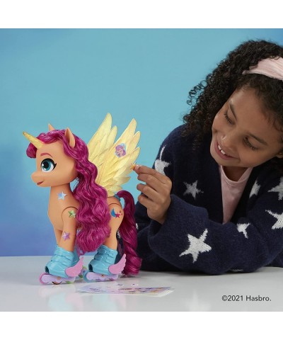 My Little Pony: A New Generation Movie Sing 'N Skate Sunny Starscout - Interactive 9-Inch Remote Control Toy with 50 Reaction...