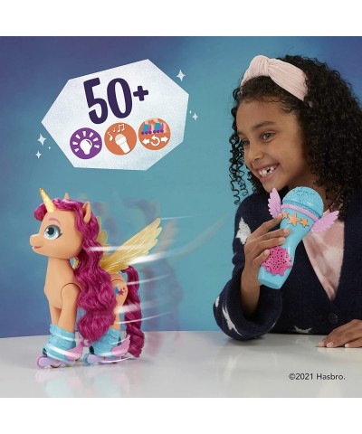 My Little Pony: A New Generation Movie Sing 'N Skate Sunny Starscout - Interactive 9-Inch Remote Control Toy with 50 Reaction...