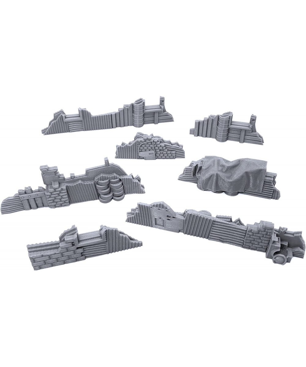 Shanty Obstacles by Terrain4Print 3D Printed Tabletop RPG Scenery and Wargame Terrain for 28mm Miniatures $25.19 Board Games