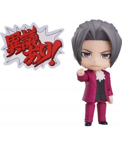 Phoenix Wright: Ace Attorney: Miles Edgeworth Nendoroid Action Figure Multicolor G12730 $87.75 Action Figures