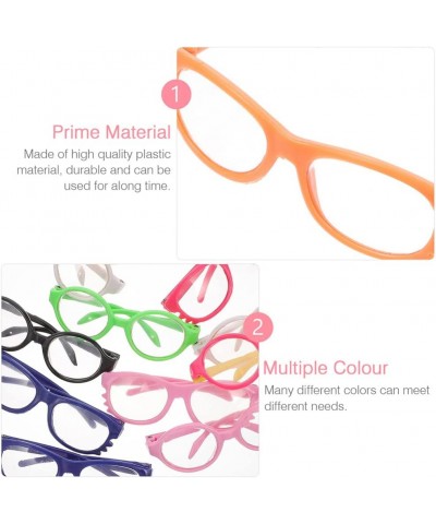 10pcs Mini Doll Glasses Doll Eyeglasses Dress Up Glasses for Doll Costume Accessories $17.70 Dolls