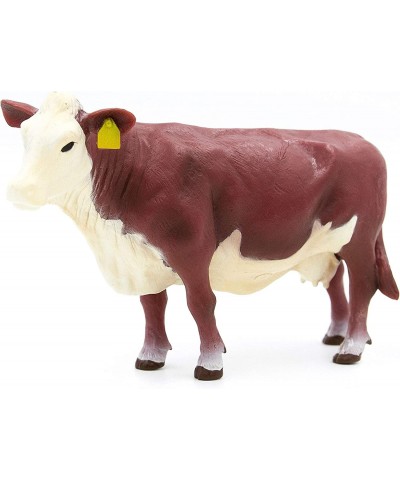 Hereford Cow and Calf Toys -- Farm Animal Toys Set – Cattle Toys Bundle $33.42 Play Figure Playsets