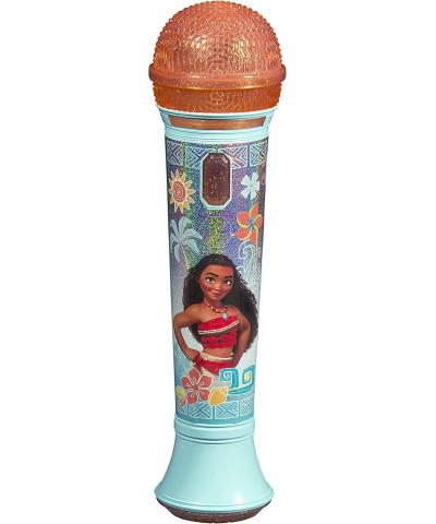 Moana Karaoke Sing Along Microphone for Kids Built in Music Flashing Lights Pretend Mic Toys for Kids Karaoke Machine Connect...