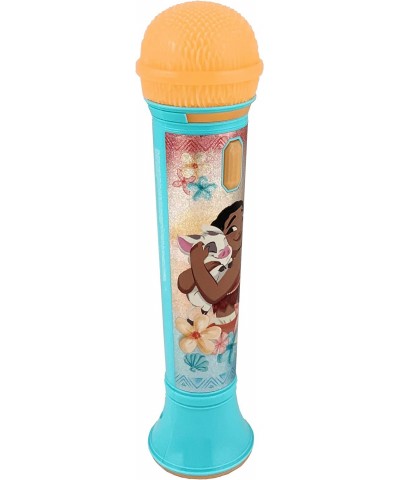 Moana Karaoke Sing Along Microphone for Kids Built in Music Flashing Lights Pretend Mic Toys for Kids Karaoke Machine Connect...