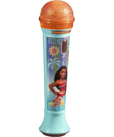 Moana Karaoke Sing Along Microphone for Kids Built in Music Flashing Lights Pretend Mic Toys for Kids Karaoke Machine Connect...