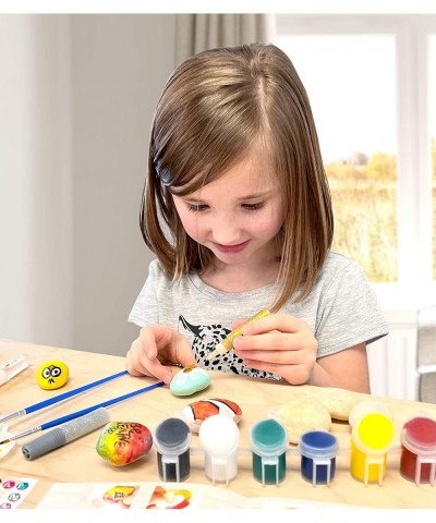 Rock Painting Kit for Kids - Arts and Crafts Gifts for Girls and Boys Ages 8 9 10 11 12 Years Old Tween and Teen $17.82 Craft...