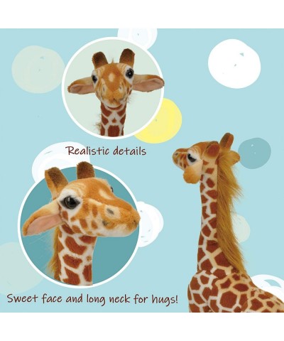 Toys Jared The Giraffe 22'' (56 cm) Standing High Real Life Stuffed Animals Plush Giraffe Peluche Jirafa Adorable Soft Toy Bi...