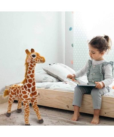 Toys Jared The Giraffe 22'' (56 cm) Standing High Real Life Stuffed Animals Plush Giraffe Peluche Jirafa Adorable Soft Toy Bi...