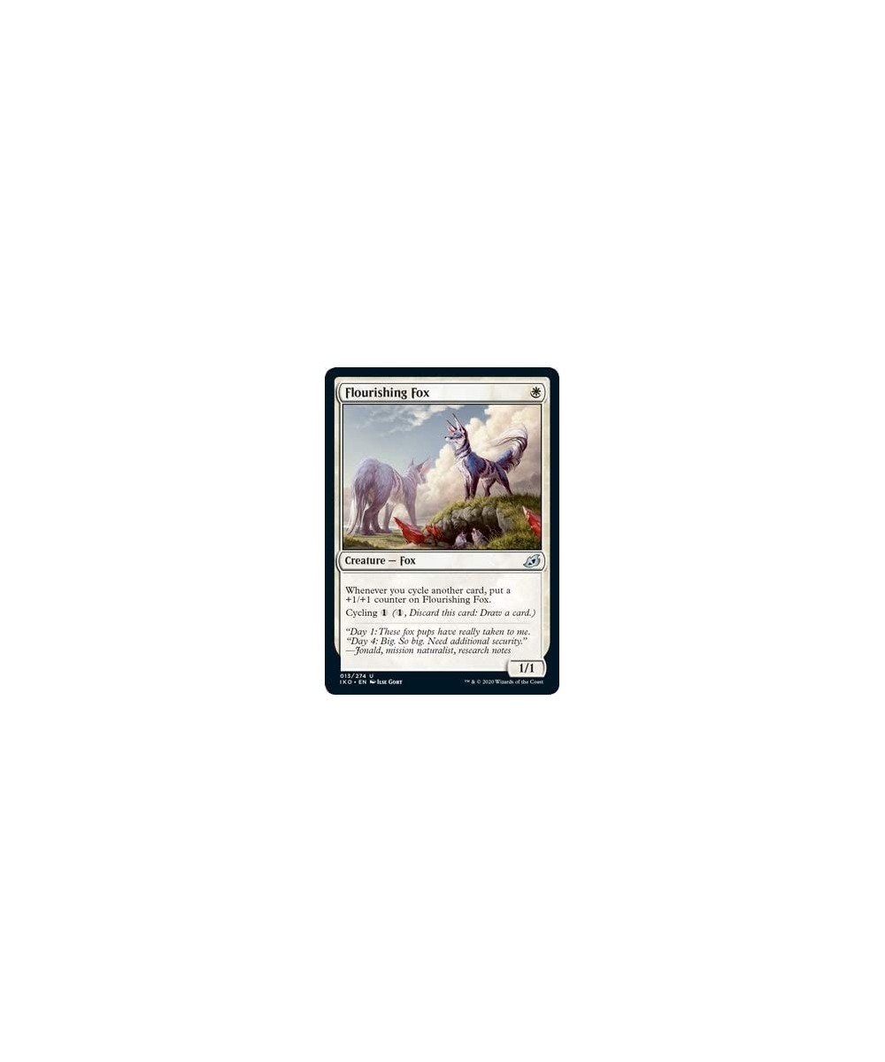 Magic: The Gathering - Flourishing Fox - Foil - Ikoria: Lair of Behemoths $11.29 Card Games