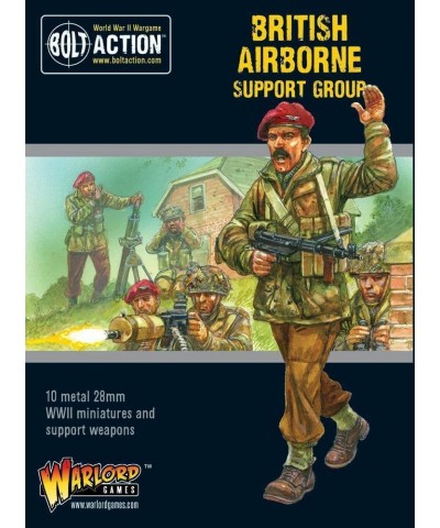 Bolt Action WWII Wargame Allies British Airborne Support Group Miniatures $63.58 Game Accessories