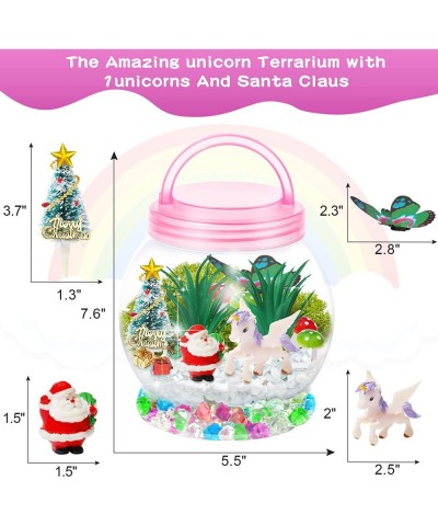 Light Up Unicorns Gifts for Girls Unicorn Terrarium Kit for Kids Make Your Own Unicorn Night Light Birthday Unicorn Toys Chri...