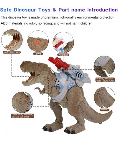 Remote Control Dinosaur Pistol Toys for Kids Jurassic Dinosaur Toy Spraying and React to Shooting Walking Movement LED Lights...