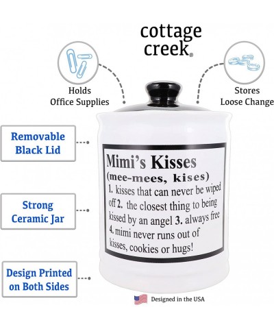 Mimi's Kisses Candy Jar Piggy Bank Mimi Gifts Mimi $48.06 Kids' Money Banks