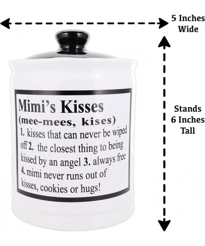 Mimi's Kisses Candy Jar Piggy Bank Mimi Gifts Mimi $48.06 Kids' Money Banks