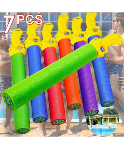 Water Gun 7 PCS Pool Toys for Kids Ages 8-12 35 FT Long Shot Squirt Gun for Adults&Kids&Boys&Girls Foam Blaster Water Toys in...