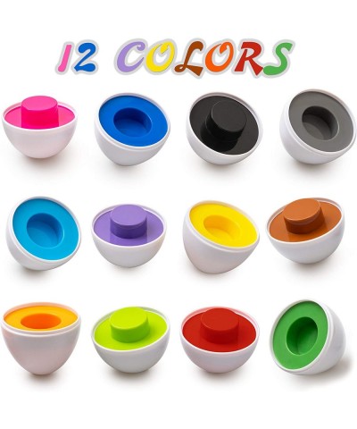 Color Matching Egg Toy - Color Recognition Learning Toy for Toddlers - Pretend Play - Preschool Game - Montessori Education -...