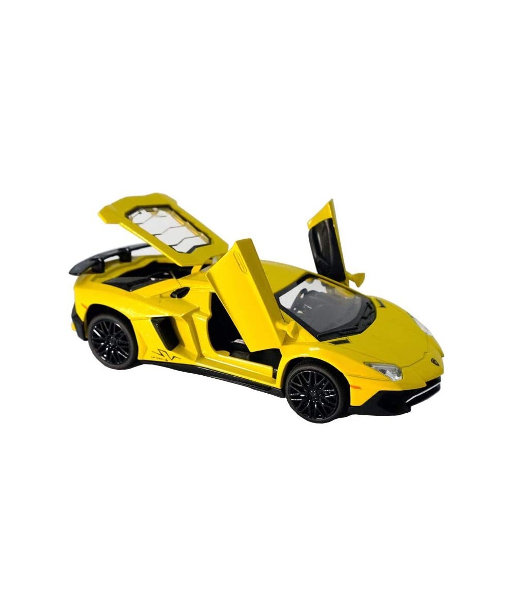 Alloy Collectible Lamborghini Toy Vehicle Pull Back Die-Cast Car Model with Lights and Sound $41.60 Kids' Play Cars & Race Cars