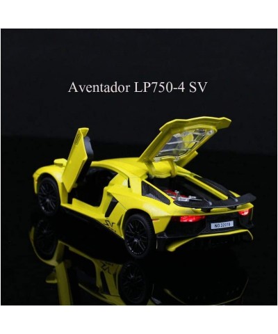 Alloy Collectible Lamborghini Toy Vehicle Pull Back Die-Cast Car Model with Lights and Sound $41.60 Kids' Play Cars & Race Cars