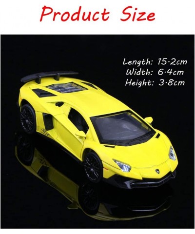 Alloy Collectible Lamborghini Toy Vehicle Pull Back Die-Cast Car Model with Lights and Sound $41.60 Kids' Play Cars & Race Cars