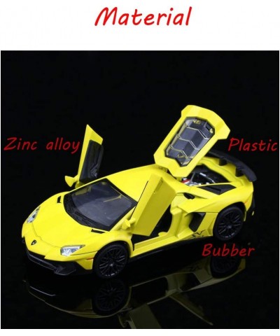 Alloy Collectible Lamborghini Toy Vehicle Pull Back Die-Cast Car Model with Lights and Sound $41.60 Kids' Play Cars & Race Cars