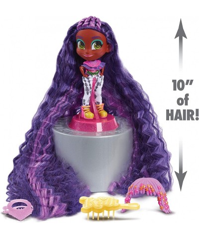 Hairdorables Longest Hair Ever! Kali Includes 8 Surprises 10-Inches of Hair to Style Purple $40.00 Dolls