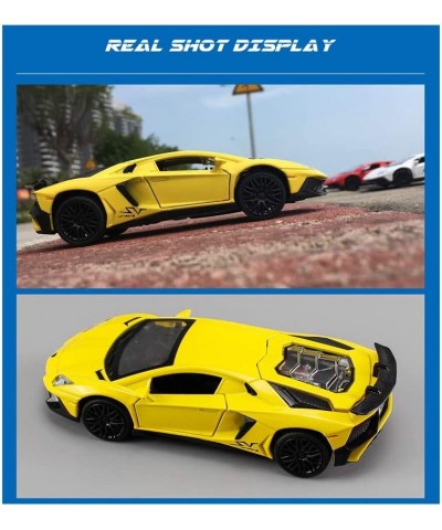 Alloy Collectible Lamborghini Toy Vehicle Pull Back Die-Cast Car Model with Lights and Sound $41.60 Kids' Play Cars & Race Cars