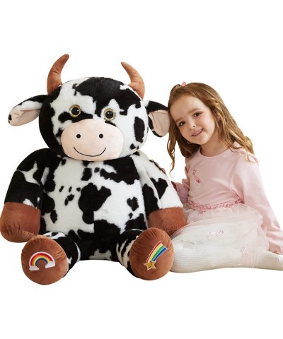 Giant Cow Stuffed Animal Plush Toy Large Cow Jumbo Cute Soft Toys Big Size Huge Fluffy Plushy Oversized Fat Plushie Gifts for...