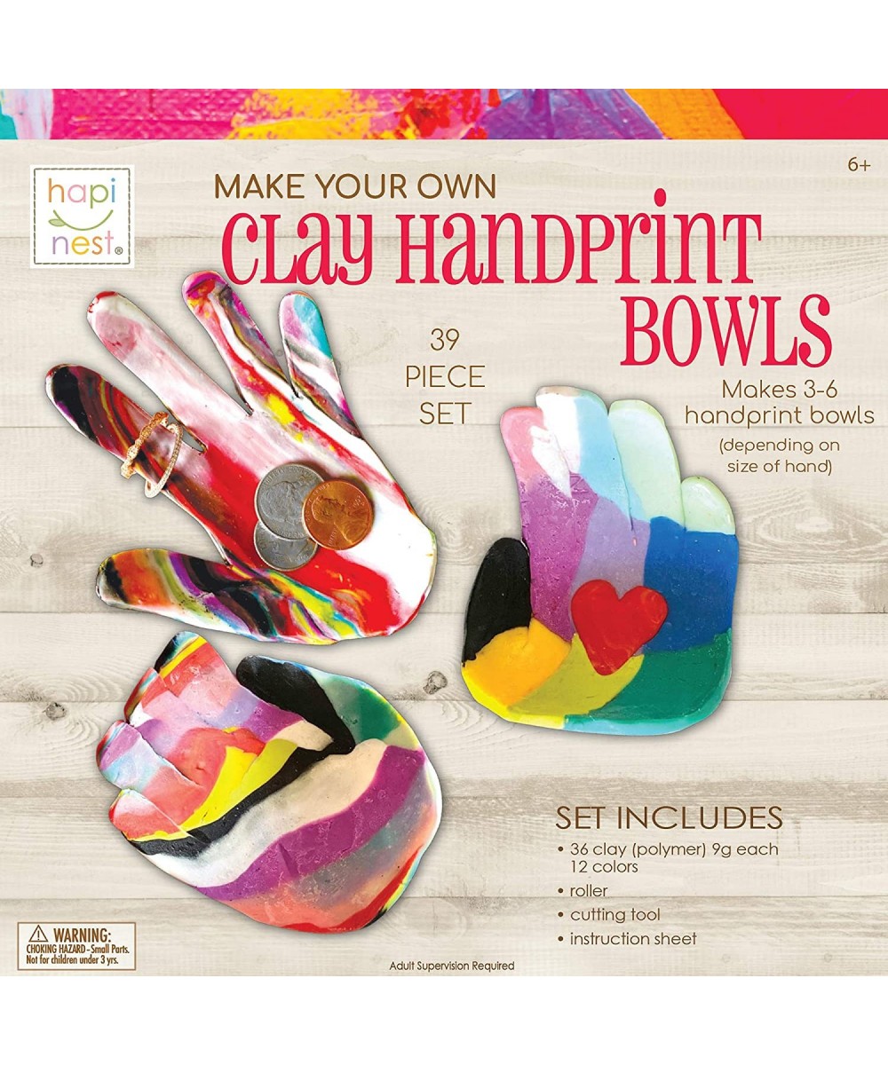 Make Your Own Clay Handprint Bowls Craft Kit for Kids Boys and Girls Ages 6 Years and Up $28.00 Kids' Drawing & Writing Boards