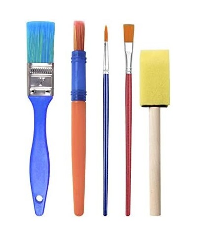 Washable Paint Brushes Set for Toddler Kids Early Learning Toys Finger Paints sponges Art Supplies Gifts -nontoxic-100% Baby ...