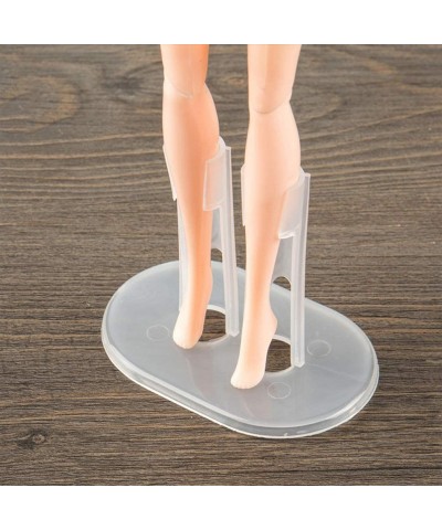 12Pcs Doll Stands Display Holder Plastic Transparent Stent Stand Doll Leg Stand for Puppet 18-30CM (Pattern 1) $21.94 Dolls