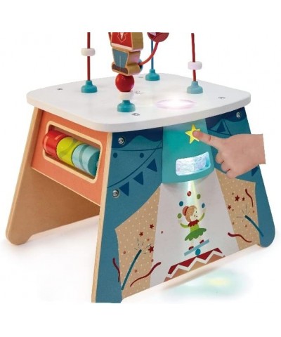 E1813 Light-Up Circus Activity Cube - Multi-Sided Wooden Activity Toy $90.95 Early Development & Activity Toys