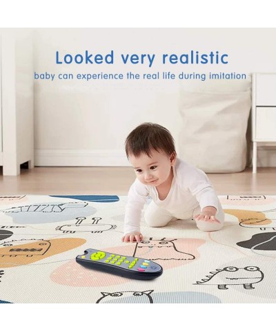 Baby TV Remote Control Toy with Light and Sound Kids Musical Early Education Learning Realistic Remote Controller Toy for Pre...