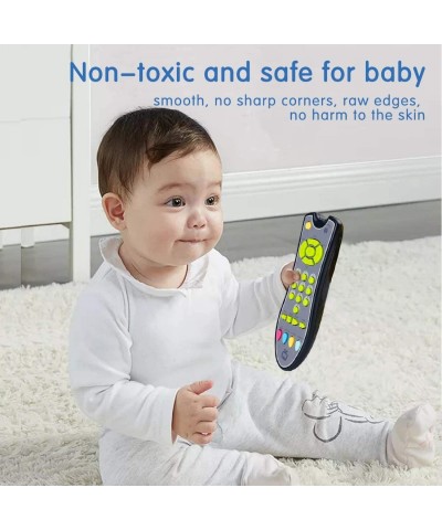 Baby TV Remote Control Toy with Light and Sound Kids Musical Early Education Learning Realistic Remote Controller Toy for Pre...