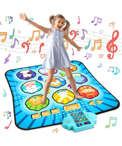 Dance Mat Gifts Toys for Girls 3 4 5 6 7 8 Years Old 8 Challenge Levels & 8 Demo Songs Dance Mat for Kids Music Animal Themed...