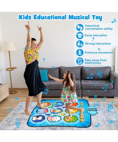 Dance Mat Gifts Toys for Girls 3 4 5 6 7 8 Years Old 8 Challenge Levels & 8 Demo Songs Dance Mat for Kids Music Animal Themed...