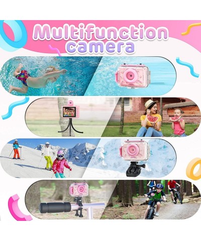 Kids Waterproof Camera Unicorn Christmas Birthday Gifts for Girls Age 3-12 HD Video Children Digital Underwater Toddler Selfi...