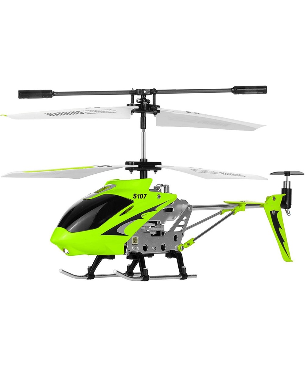 S107G 3 Channel RC Radio Remote Control Helicopter with Gyro - Green $52.36 Remote & App Controlled Vehicles