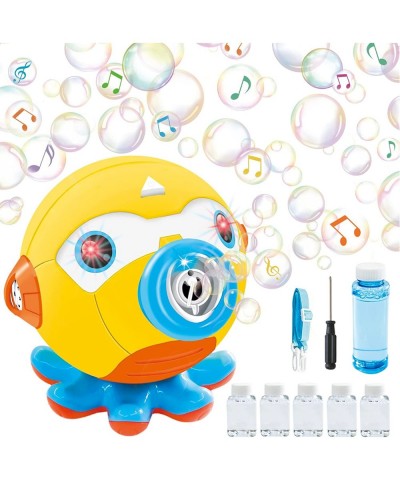 Bubble Blower Machine Kids Toy: Automatic Octopus Bubble Maker for Toddler with Light and Music | 3000+ Bubbles/min for Age 3...