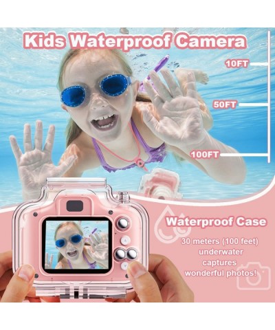 Kids Camera Waterproof for Kids Girls Age 3-8 Birthday Gifts 1080P Video Recorder Kids Digital Camera Toddler Toys for 3 4 5 ...