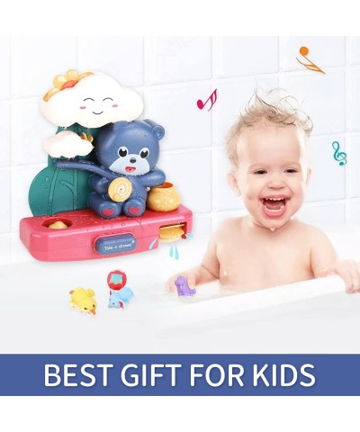 Baby Bath Toys Muntilfunctional Bath Toys for Toddlers 9 Pieces Bathtub Toys Set for Kids Infants Floating Wind-up Toy Water ...