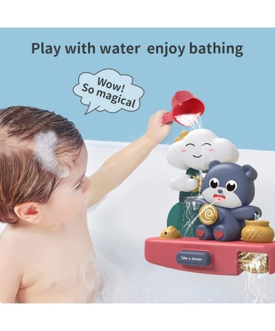 Baby Bath Toys Muntilfunctional Bath Toys for Toddlers 9 Pieces Bathtub Toys Set for Kids Infants Floating Wind-up Toy Water ...