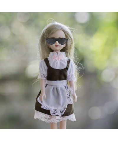 80pcs Doll Sunglasses Mini Plastic Dolls Sunglasses Black Sunglasses for Dollhouse DIY Crafts Dollhouse Accessories Decorate ...